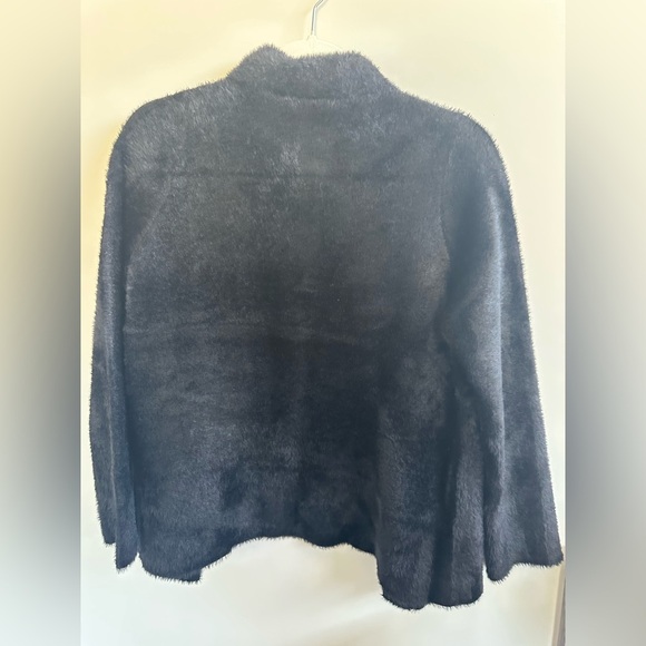 PICADILLY BLACK EMBELLISHED CLOSURE SHORT JACKET Size Small NWT - Picture 4 of 7